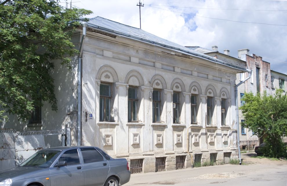 Borovsk
Russia. Kaluga Region. Borovsk District
Manufacturer Polejaev house. Late 19 cent.
2010-05-29
© Photographs by William Brumfield