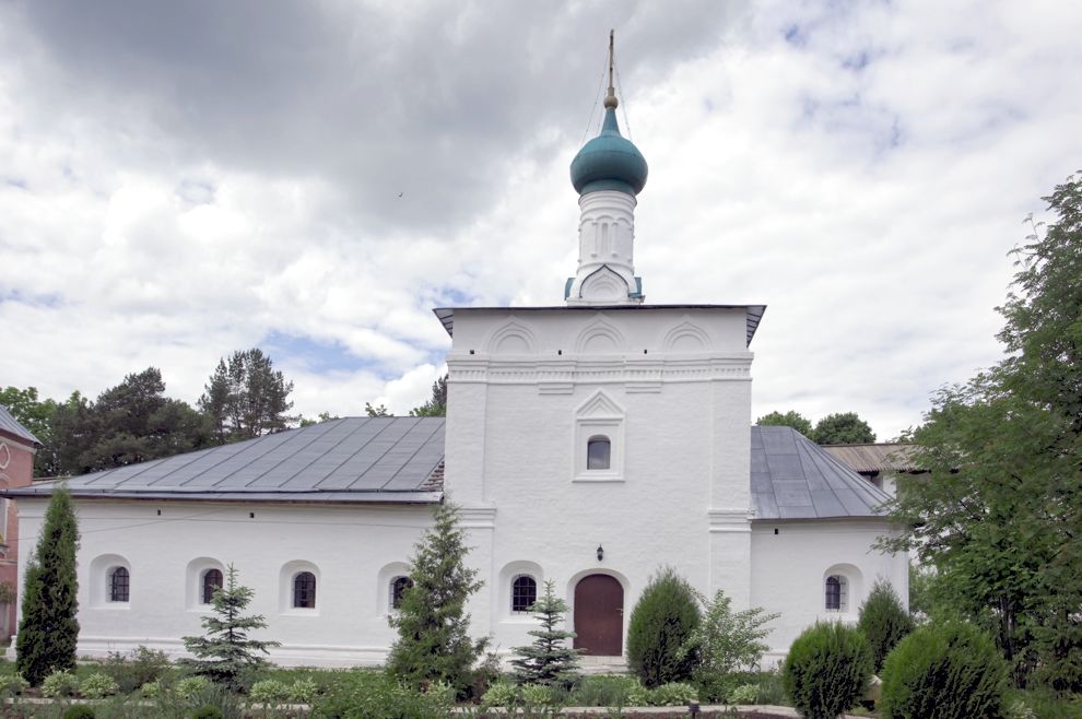 Роща, с.
Россия. Калужская обл.. Боровский р-н
Рождества Пресвятой Богородицы Свято-Пафнутиев Боровский мужской монастырь
Больничные палаты с церковью Илии Пророка
2010-05-29
© Фотографии Уильяма Брумфилда