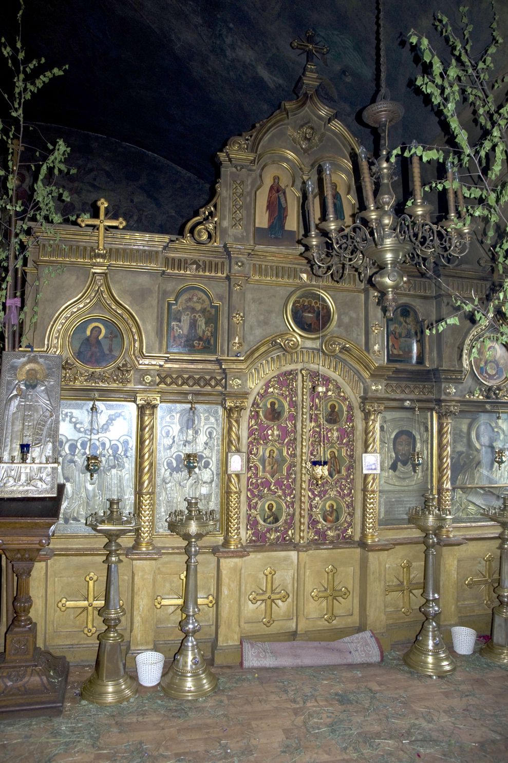 Roshcha
Russia. Kaluga Region. Borovsk District
Church of the Nativity of Mother of God
Interior
2010-05-29
© Photographs by William Brumfield