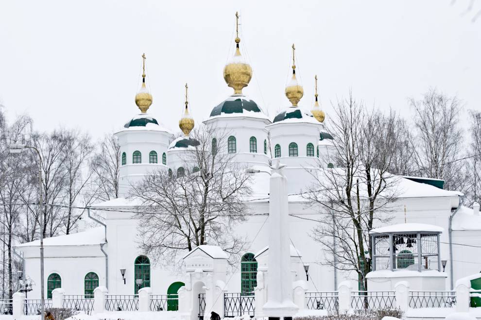 Cherepovets
Russia. Vologda Region. Cherepovetskii District
Cathedral of the ResurrectionSobornaia Gorka 1
2010-01-01
© Photographs by William Brumfield