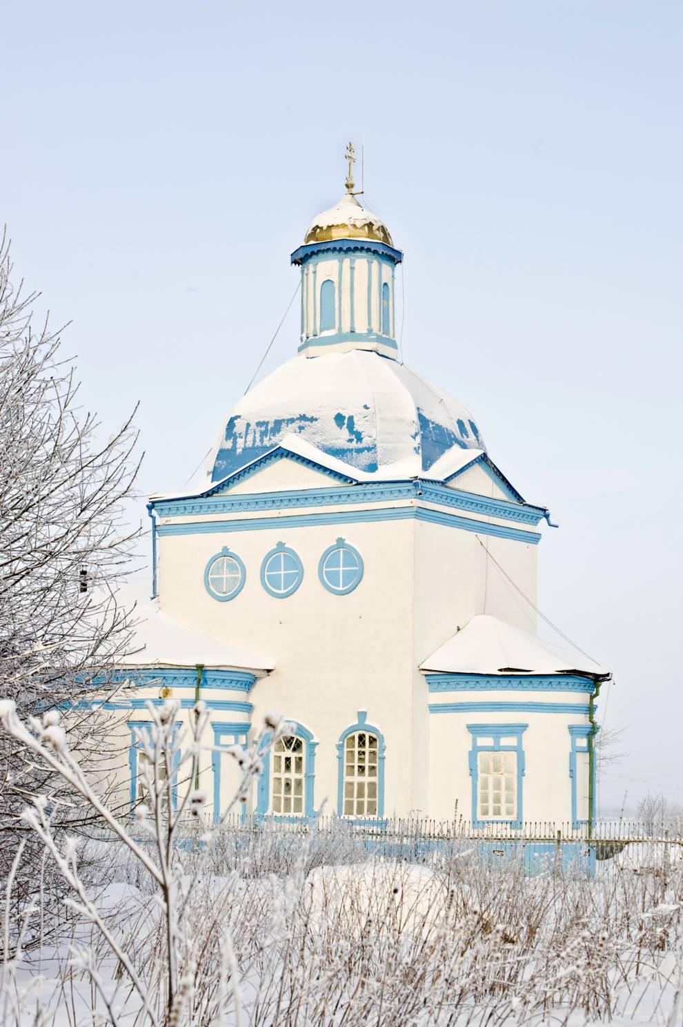 Nosovskoe
Russia. Vologda Region. Cherepovetskii District
Church of Saints Joachim and Anna
2010-01-02
© Photographs by William Brumfield