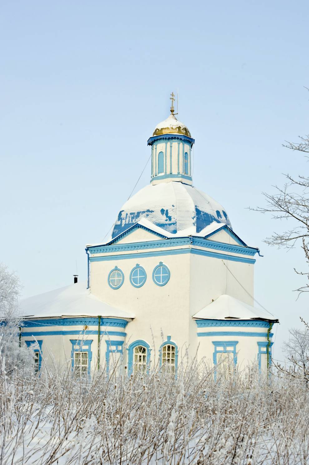 Nosovskoe
Russia. Vologda Region. Cherepovetskii District
Church of Saints Joachim and Anna
2010-01-02
© Photographs by William Brumfield