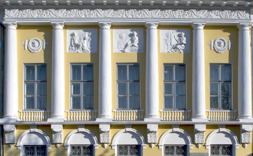 Kaluga
Russia. Kaluga Region
I. Bilibin (Chistokletov) house
Main facade
2010-07-17
© Photographs by William Brumfield