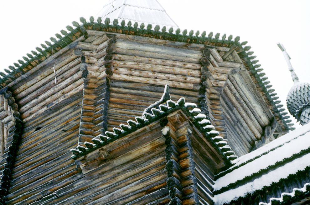 Saunino
Russia. Arkhangelsk Region. Kargopol District
Church of Saint John Chrysostome
1999-01-04
© Photographs by William Brumfield