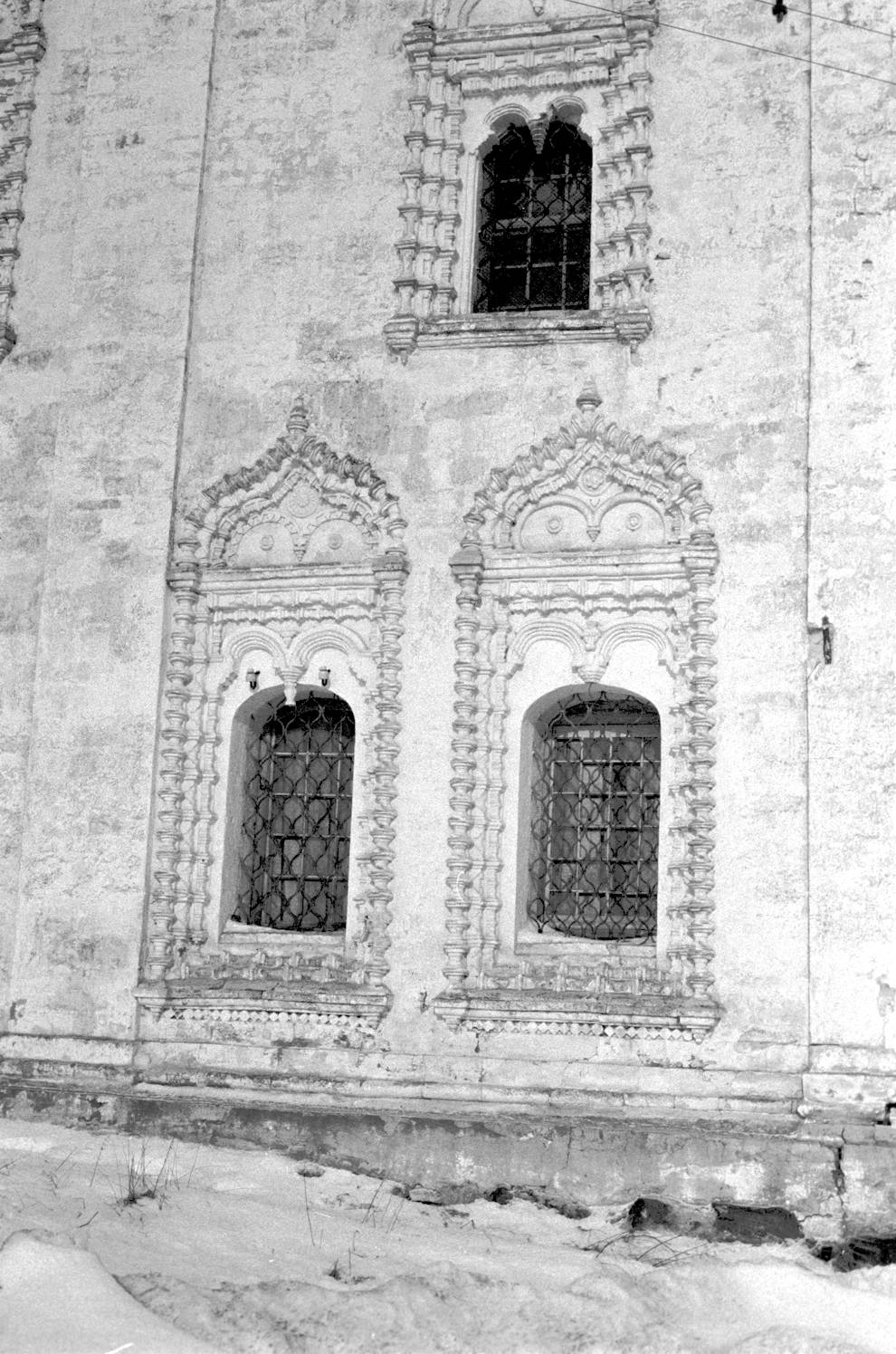 Kargopol
Russia. Arkhangelsk Region. Kargopol District
Churches of the AnnunciationStaraia Torgovaia square
Detail
1998-03-01
© Photograph by William Brumfield