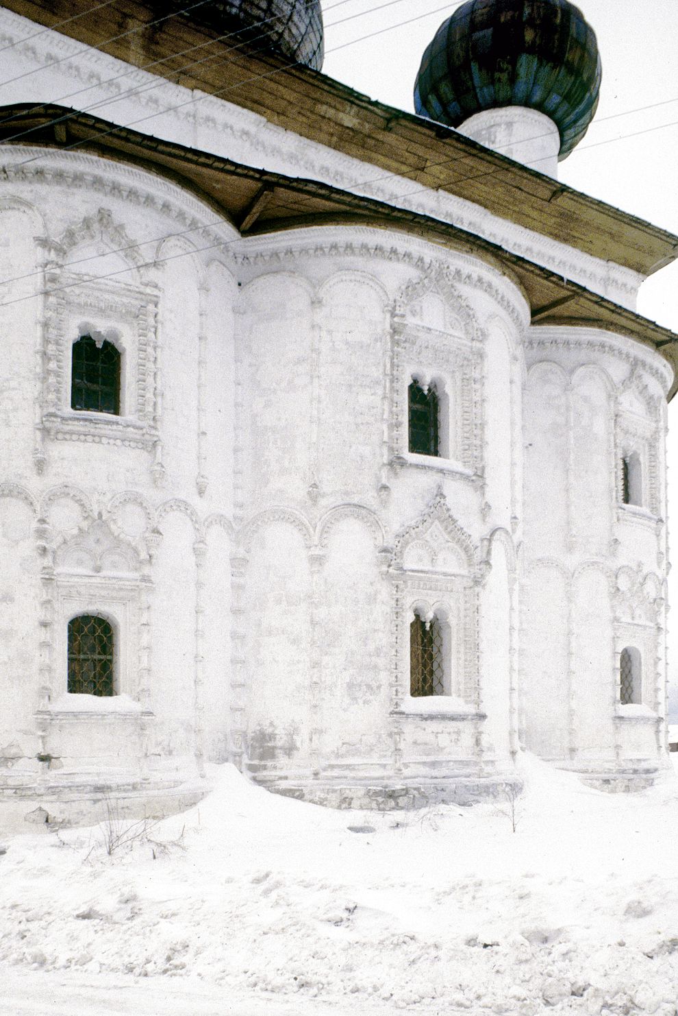 Kargopol
Russia. Arkhangelsk Region. Kargopol District
Churches of the AnnunciationStaraia Torgovaia square
1998-02-27
© Photographs by William Brumfield