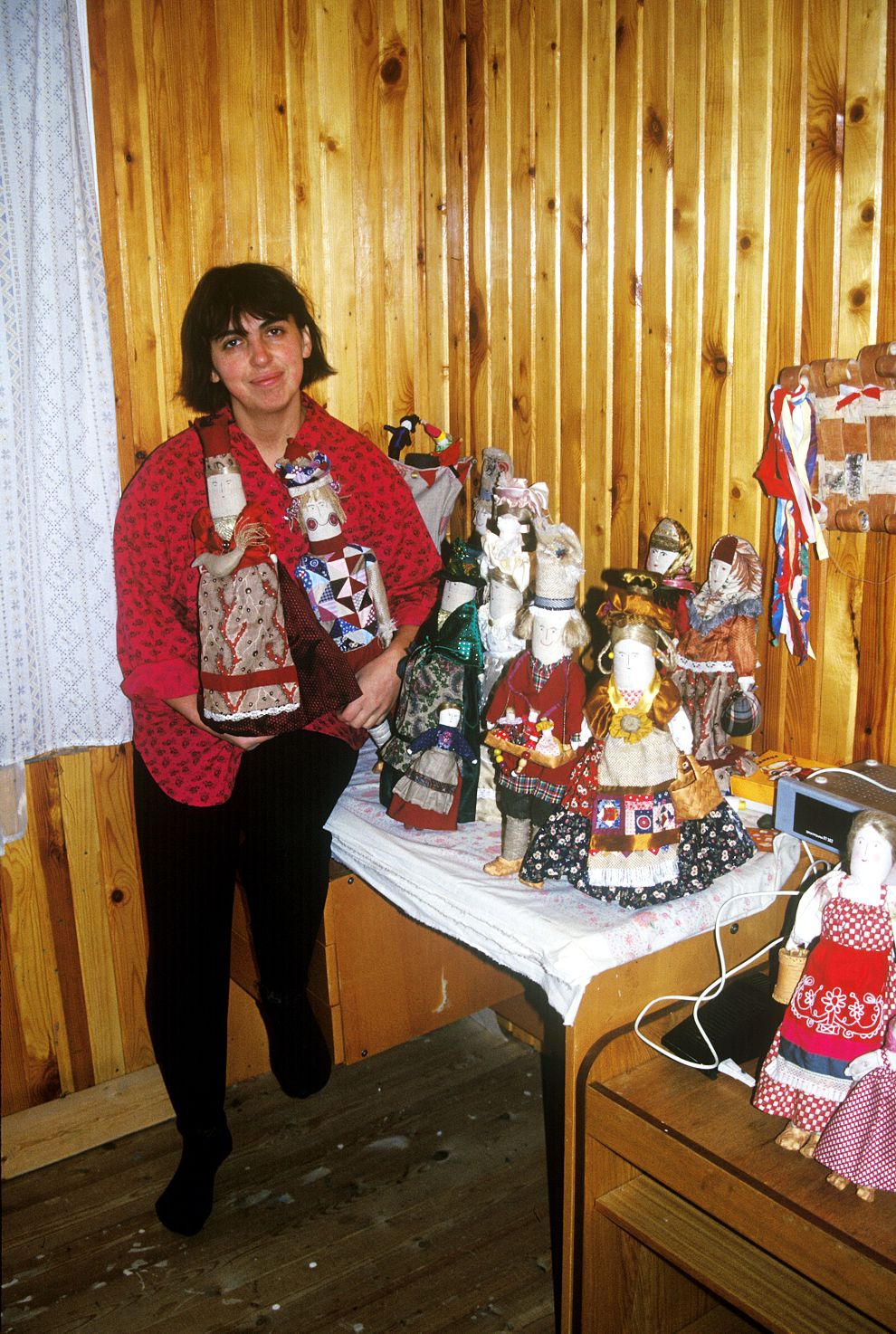 Kargopol
Russia. Arkhangelsk Region. Kargopol District
Elena Dikova house
Interior
1999-11-28
© Photographs by William Brumfield