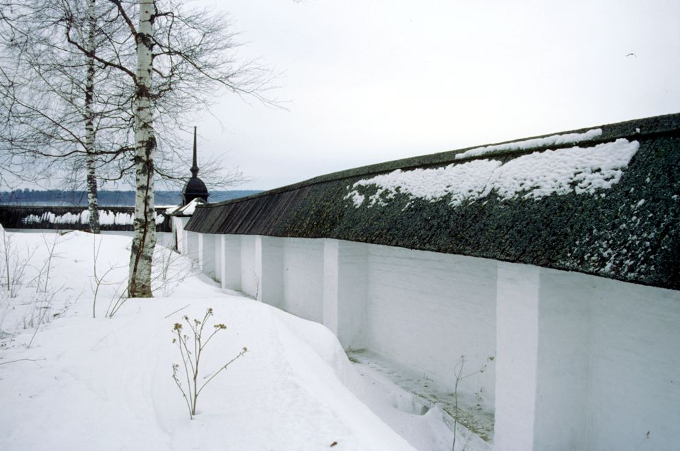 Ferapontovo
Russia. Vologda Region. Kirillovskii District
Ferapontov Monastery of Nativity of the Mother of God
North wall
2001-04-01
© Photographs by William Brumfield