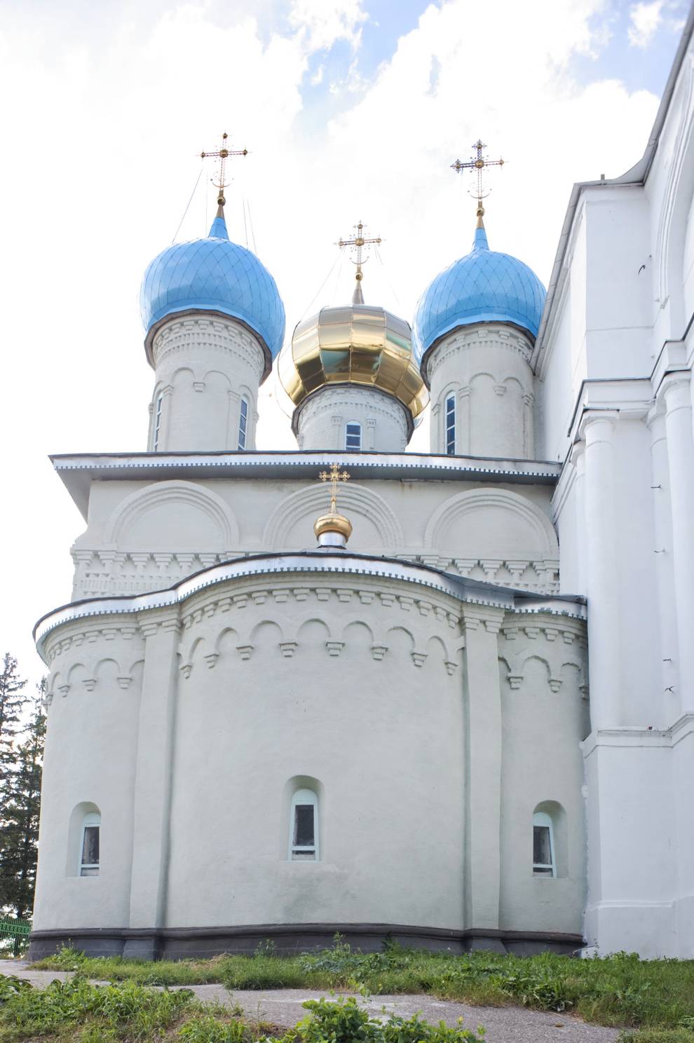 Nozhkino
Russia. Kostroma Region. Chuhlomskii District
Avraamievo-Gorodetskii monastery
Cathedral of the Intercession
2010-08-12
© Photographs by William Brumfield