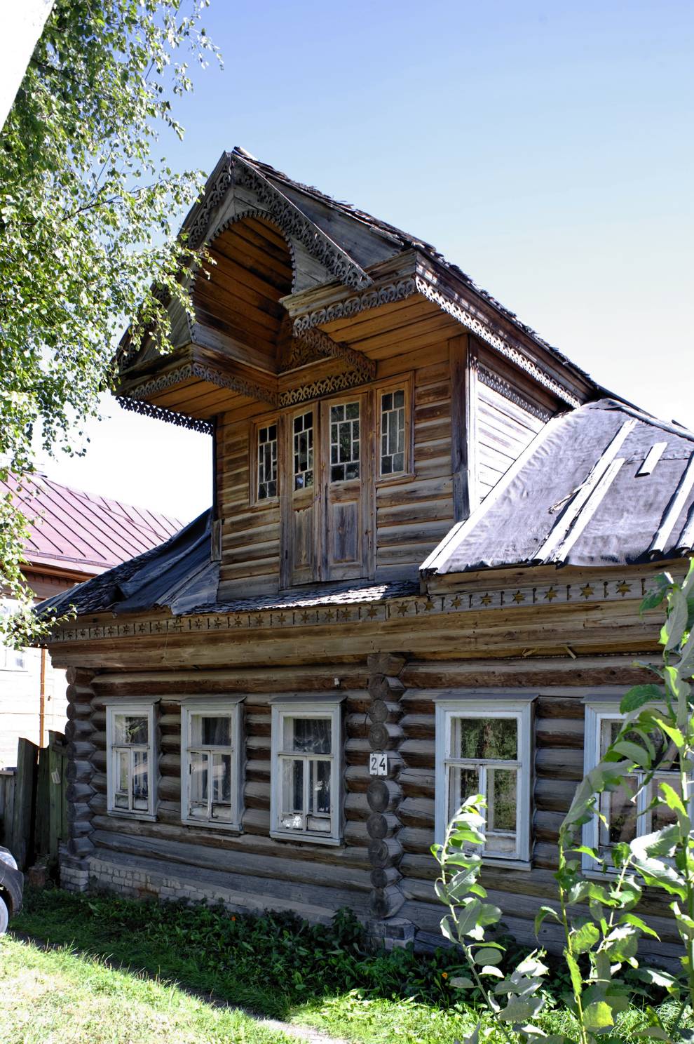 Soligalich
Russia. Kostroma Region. Soligalichskii District
Wooden house
2010-08-12
© Photographs by William Brumfield