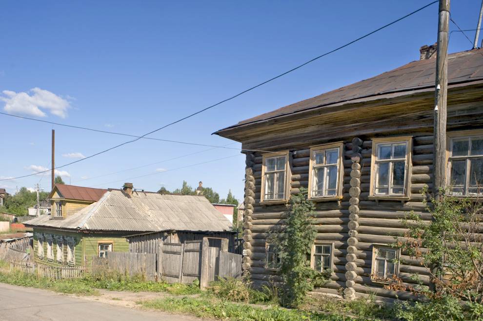 Soligalich
Russia. Kostroma Region. Soligalichskii District
Wooden house
2010-08-12
© Photographs by William Brumfield